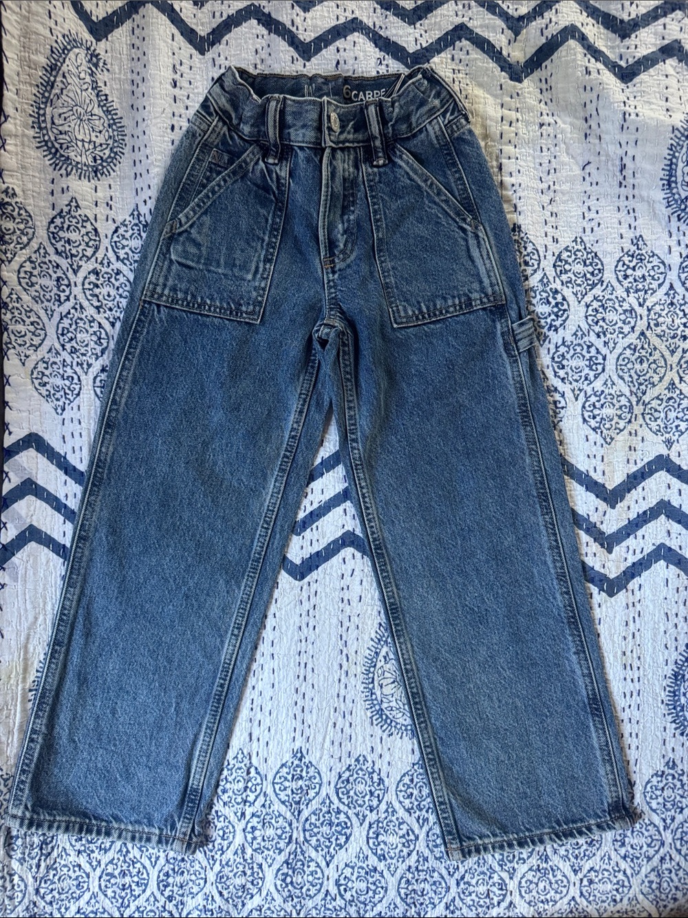 GAP Carpenter Slim Jeans - Light Blue Wash